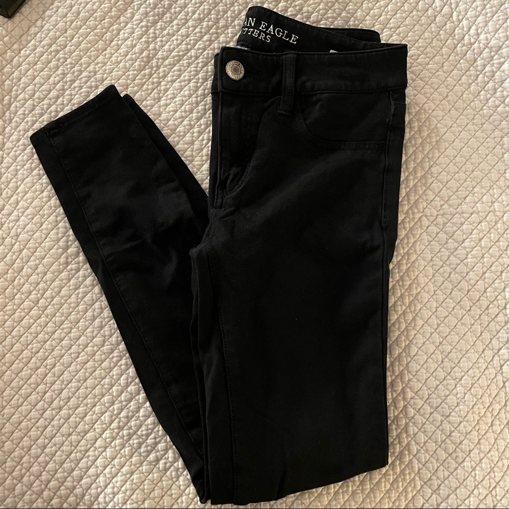 American Eagle Outfitters black jeggings